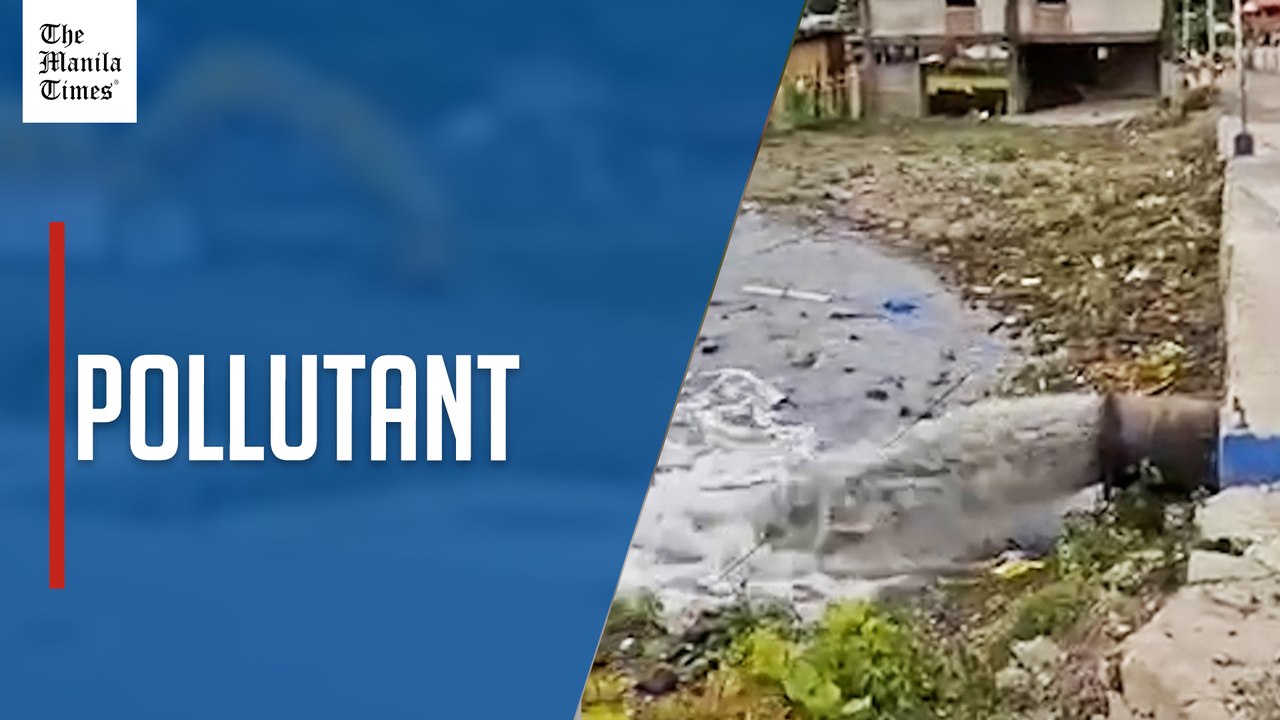 Water concessionaire allegedly discharging waste into Laguna Lake