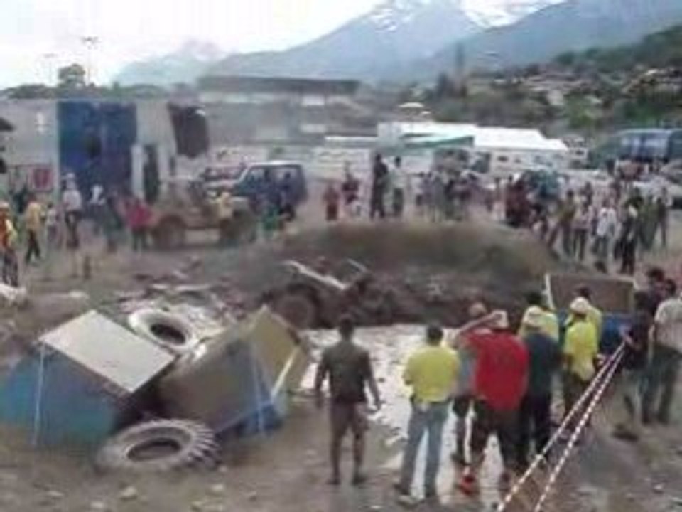 Jet d'eau Trial 4x4 Savièse 2007