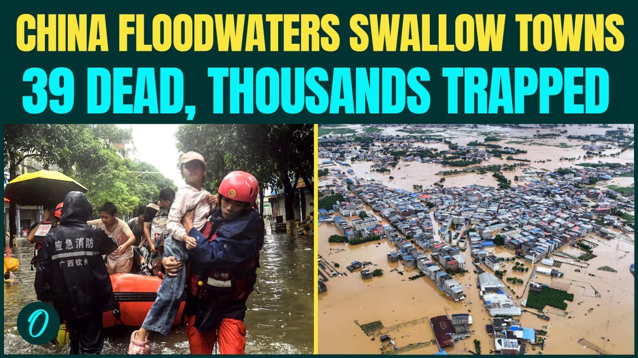 China Flood BREAKING: 39 Dead, 130,000 Evacuated as Typhoon Bavi Approaches| Dam COLLAPSES