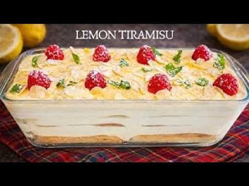 Limoncello Tiramisu | Easy Lemon Tiramisu :)