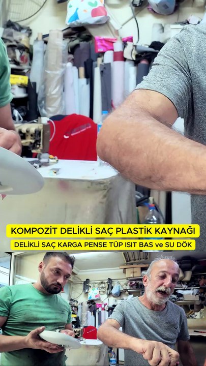 KOMPOZİT KAYNAK (DELİKLİ SAÇ ile PLASTİK KAYNAĞI) KARGI PENSE FİNALDE SU DÖK BÜLENT USTA Telefon 🢃
