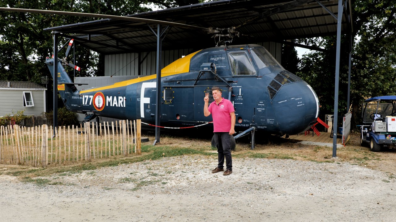Guillaume construit des logements de vacances dans des hélicoptères et des avions