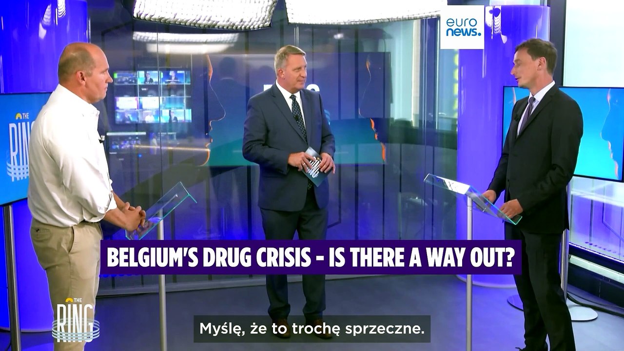 Belgia na drodze do narkopaństwa? Politycy debatują w programie The Ring