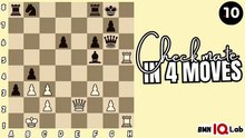 #BrainTest 🧠🧪 Can you checkmate in 4 moves? (Part 54) (White to play)♟️