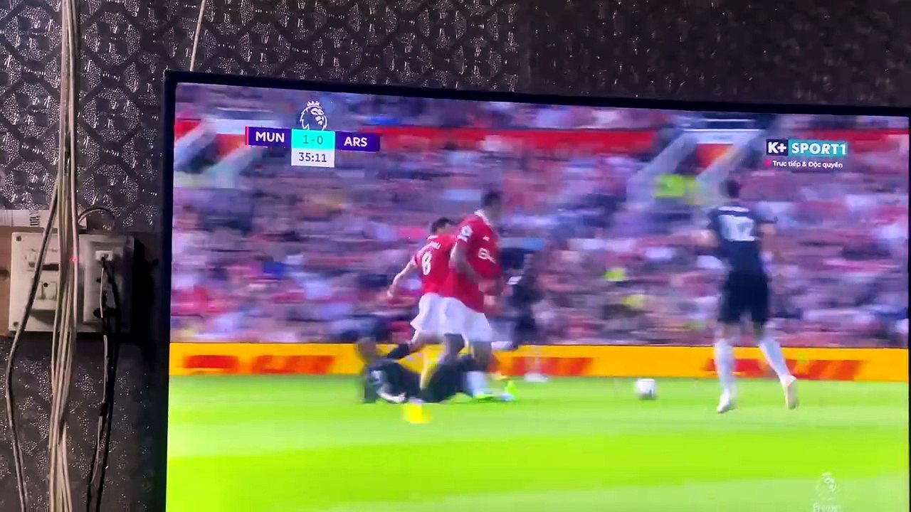 Xem Lại Bàn Thắng mở tỉ số của Antony trong Trận Đấu gặp Arsenal