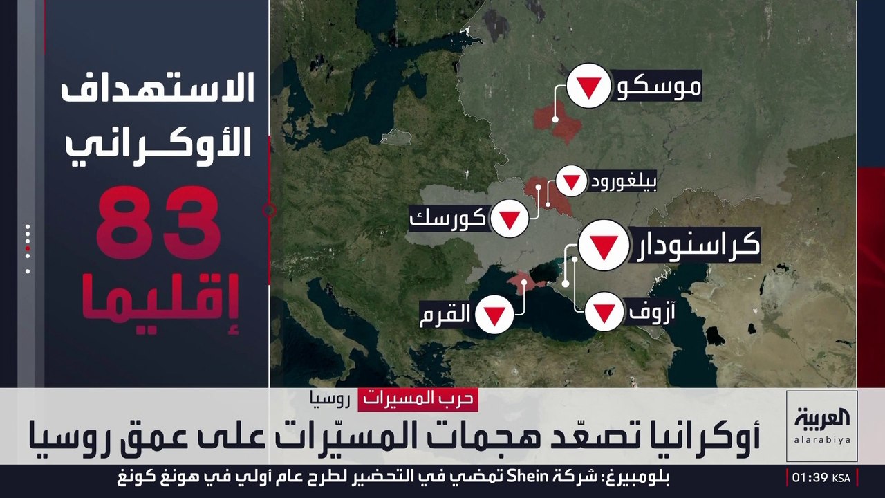 الهجوم الأوسع.. موجة مسيرات أوكرانية تضرب مصافي النفط الروسية