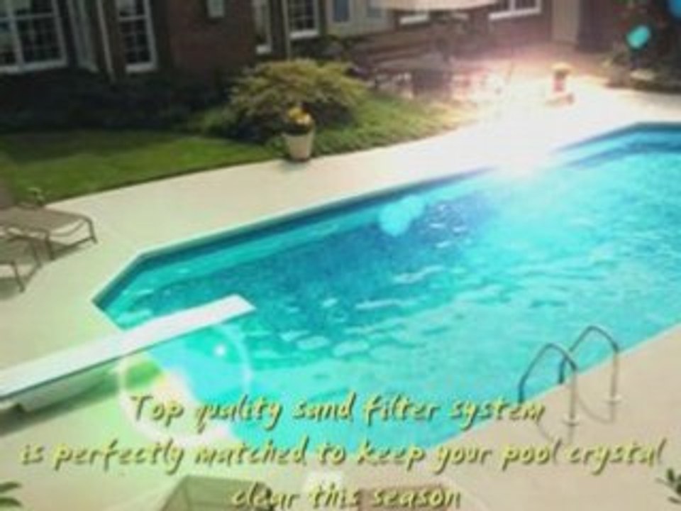 Inground pool pumps and filters