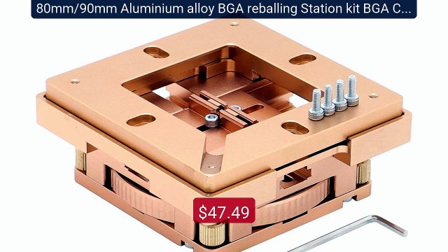80mm/90mm Aluminium alloy BGA reballing Station kit BGA Chip R... Hot Deal 2026 | Limited Offer!
