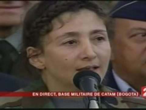Ingrid Betancourt : enfin libre !