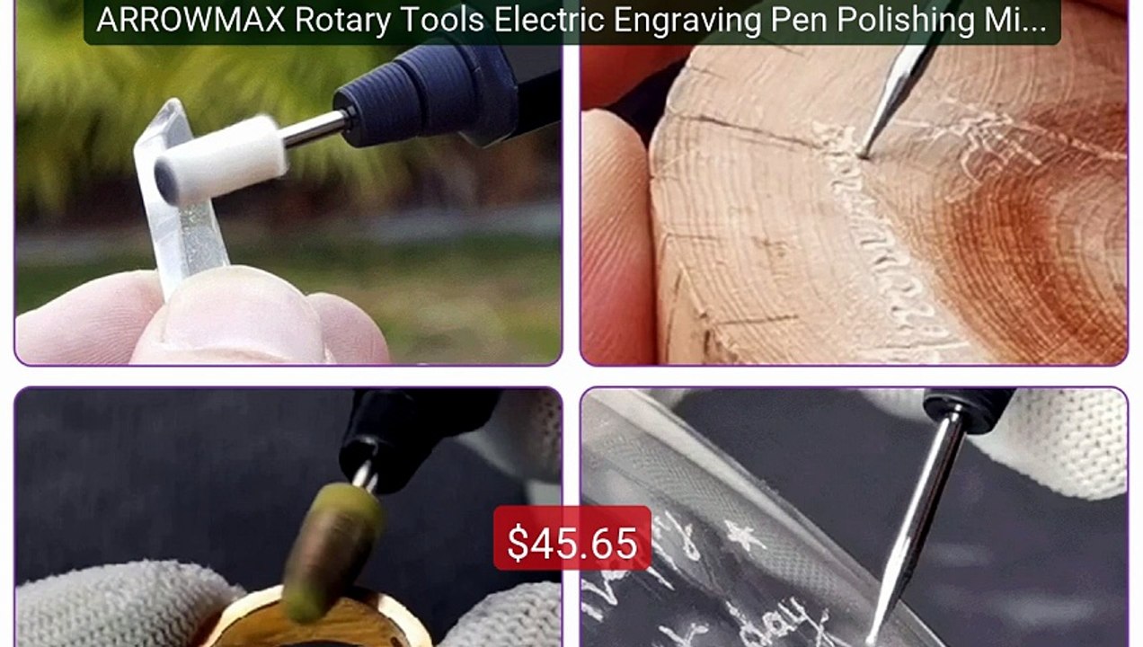 ARROWMAX Rotary Tools Electric Engraving Pen Polishing Mini Grinde... -- Best Deal 2026 | Shop Now!