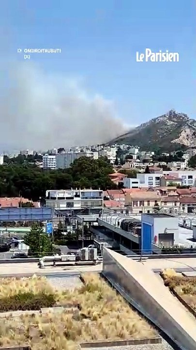 Un incendie en cours dans l'est de Marseille, au moins 6 ha brûlés