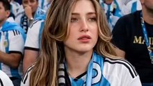 Messi wife watching food ball
