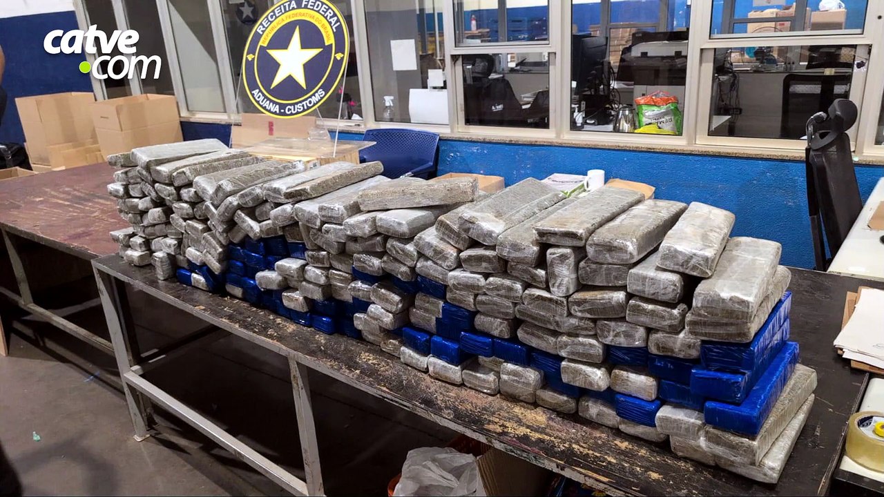 Receita Federal apreende cerca de 140 quilos de maconha na BR-277 em São Miguel do Iguaçu