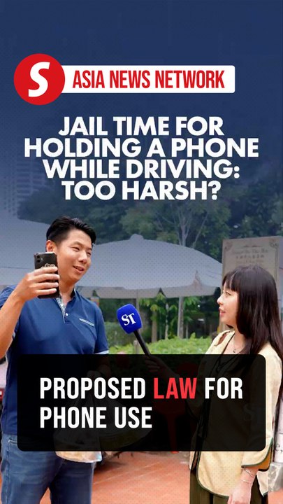 The Straits Times | Jail for using a phone while driving in Singapore?