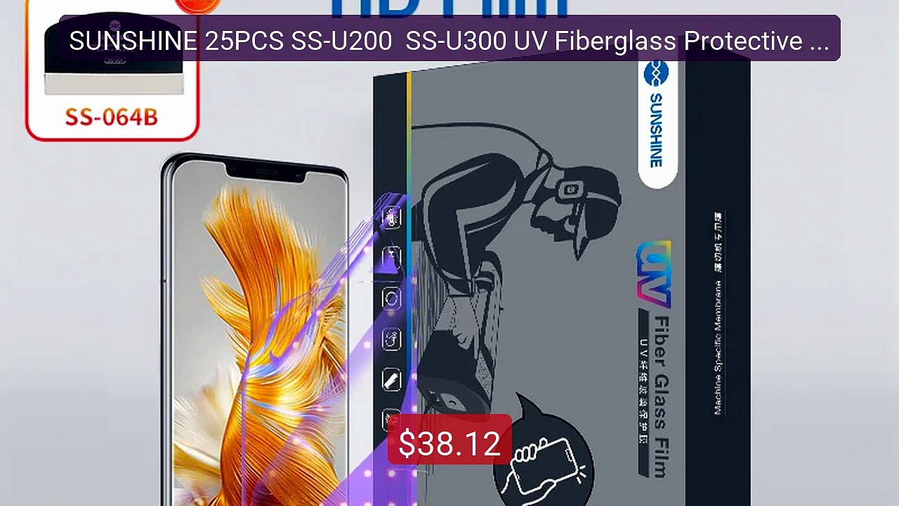 SUNSHINE 25PCS SS-U200  SS-U300 UV Fiberglass Protective Film HD F... -- Best Deal 2026 | Shop Now!