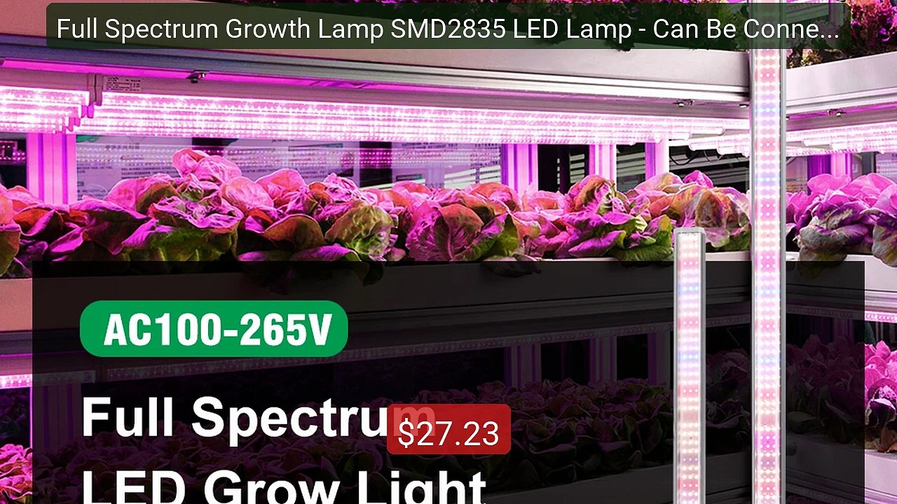 Full Spectrum Growth Lamp SMD2835 LED Lamp - Can Be Connected ... -- Hot Deal 2026 | Limited Offer!