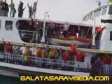 Galatasaray supporters en bateau     UltrAslan