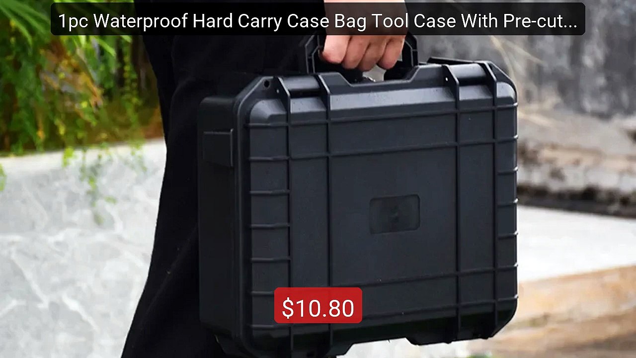 1pc Waterproof Hard Carry Case Bag Tool Case With Pre-cut Spon... -- Hot Deal 2026 | Limited Offer!