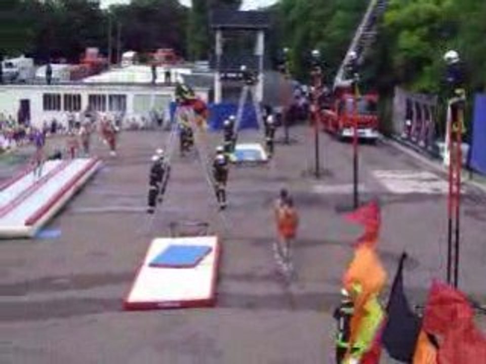 Spectacle Pompiers de Paris porte ouverte 2008