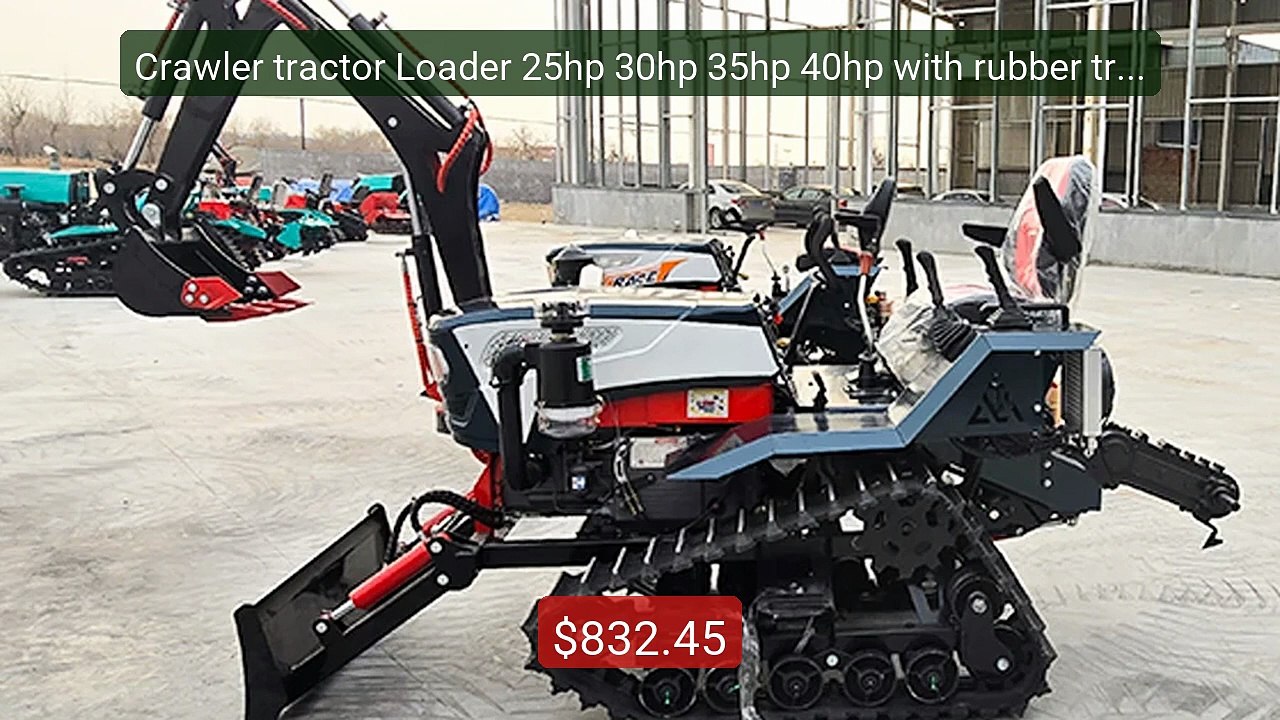 Crawler tractor Loader 25hp 30hp 35hp 40hp with rubber tracks crawl... -- Top Rated 2026 | Buy Now!