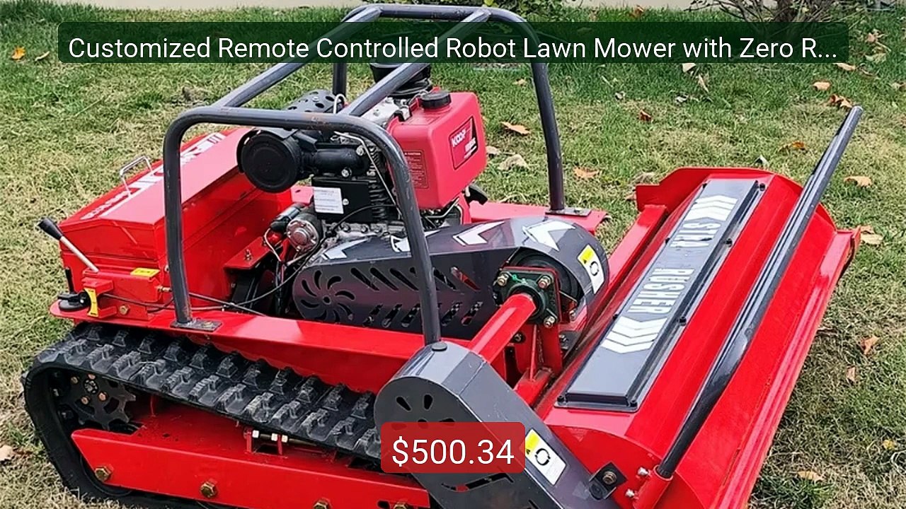 Customized Remote Controlled Robot Lawn Mower with Zero Rotation T... -- Best Deal 2026 | Shop Now!