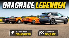 Dragrace: Škoda Elroq RS gegen Lamborghini Countach 25th Anniversary, Ferrari Testarossa & Porsche 944 Turbo
