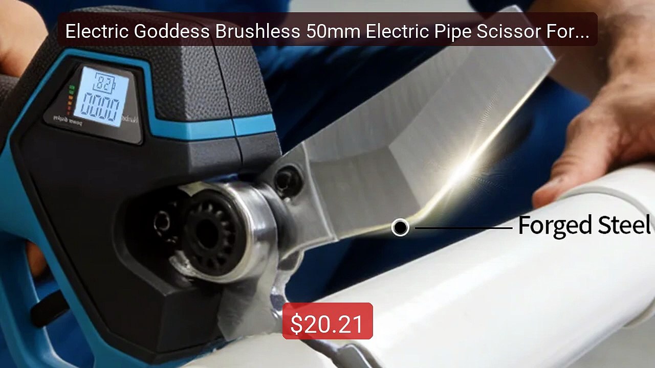 Electric Goddess Brushless 50mm Electric Pipe Scissor For M... -- Top Pick 2026 | Unbeatable Price!