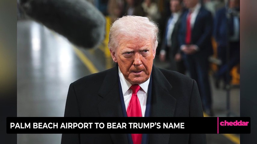 Palm Beach Airport To Bear Trump’s Name