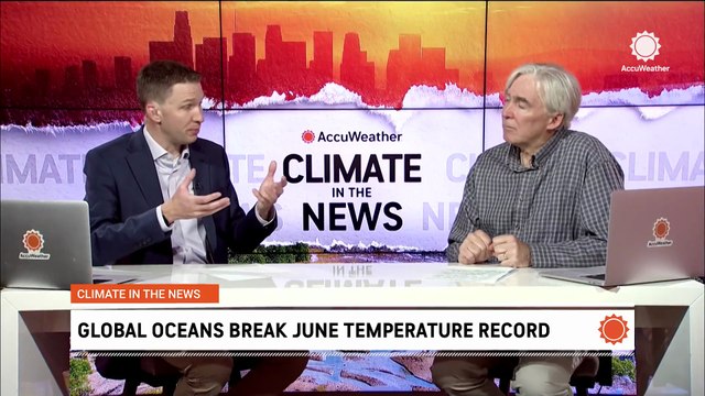 Oceans break June temperature record
