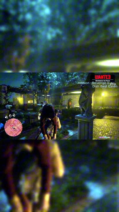 kidnaping angelo from mansion RDR2 Mission Revenge Dish