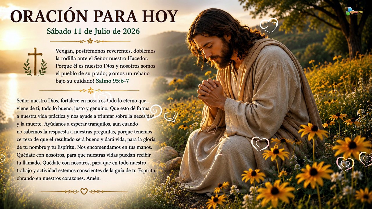 ORACIÓN Sábado 11 de Julio de 2026