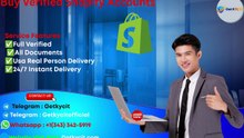 Top 115 Websites B'uy Veri'fied Shopify Accounts - 26,27,28,29,30