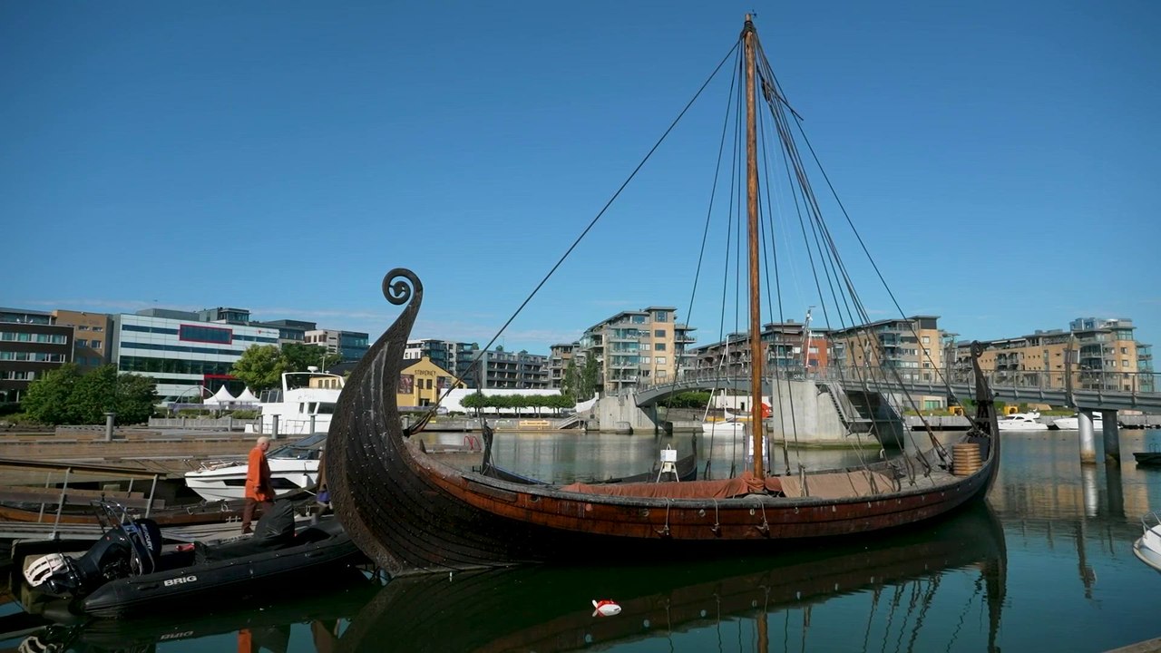 ‘Viking spirit is wanting to win,’ says ship enthusiast as Norway rows into England clash