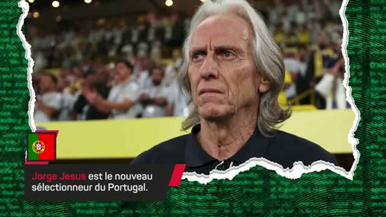 Portugal - Jorge Jesus remplace Roberto Martinez à la tête de la Seleçao