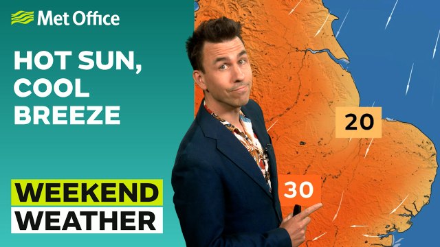 Weekend weather 09/07/2026 – Heatwave continues for many – Met Office weather forecast UK