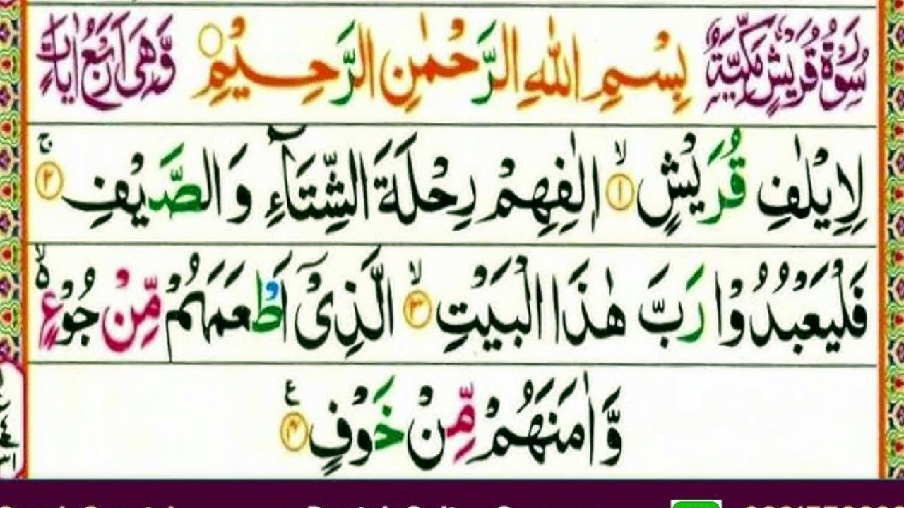 Surah Quraysh: The Beautiful Surah Everyone Should Know ❤️ | Peace, Gratitude & Trust in Allah