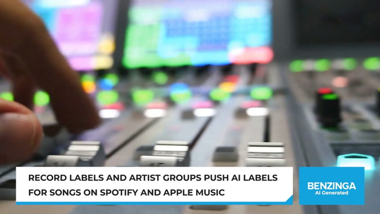 Music Groups Push AI Labels