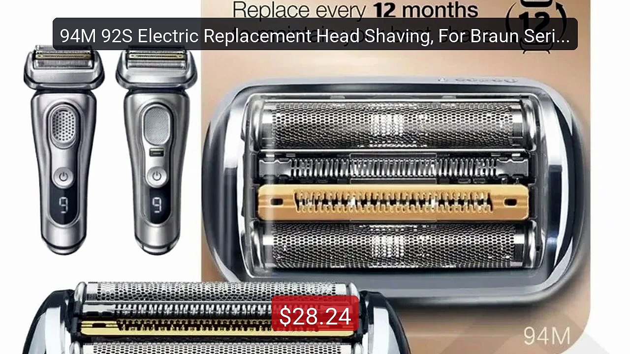 94M 92S Electric Replacement Head Shaving, For Braun Series... -- Top Pick 2026 | Unbeatable Price!