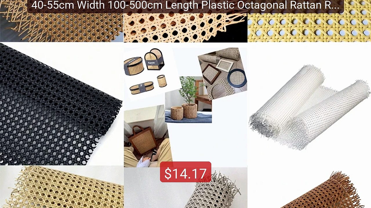 40-55cm Width 100-500cm Length Plastic Octagonal Rattan Roll ... -- Amazing Value 2026 | Must Have!