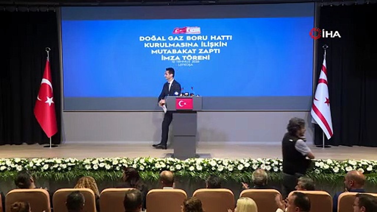 Kıbrıs’a doğal gaz çıkarması! Bakan Bayraktar: Getireceğimiz doğal gaz ile KKTC bir elektrik bolluğuna kavuşacak