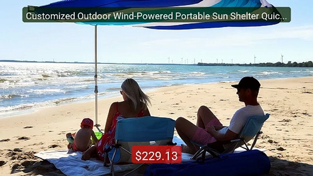 Customized Outdoor Wind-Powered Portable Sun Shelter Quick-Opening ... -- Top Rated 2026 | Buy Now!
