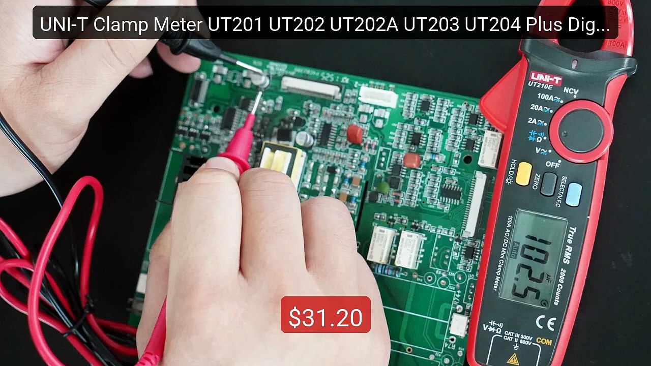 UNI-T Clamp Meter UT201 UT202 UT202A UT203 UT204 Plus Digit... -- Top Pick 2026 | Unbeatable Price!