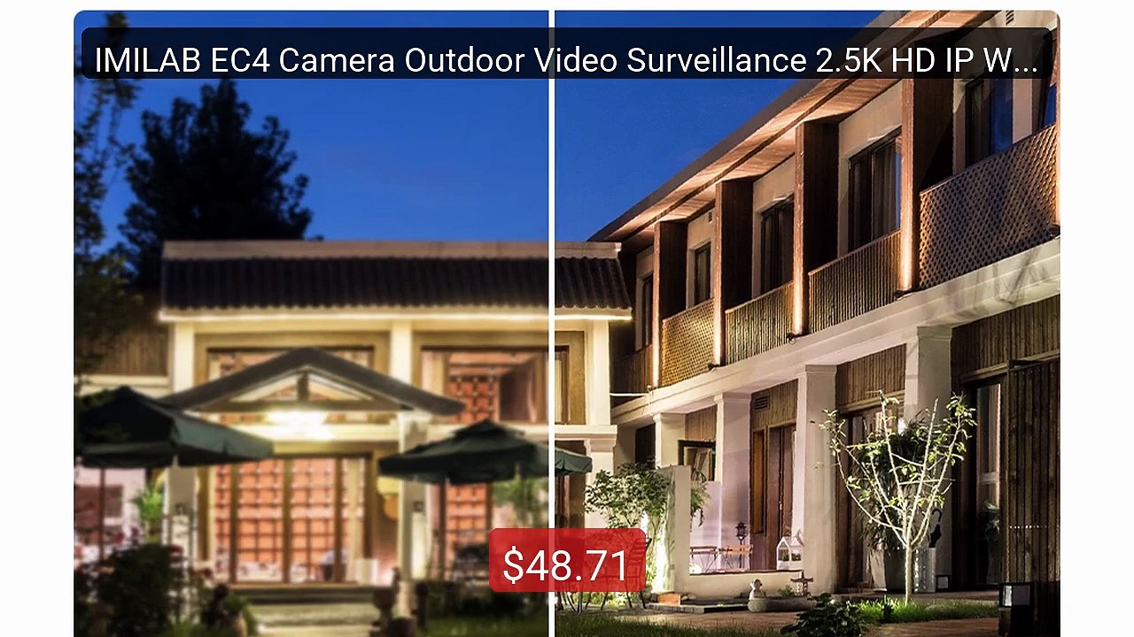 IMILAB EC4 Camera Outdoor Video Surveillance 2.5K HD IP WiFi W... -- Hot Deal 2026 | Limited Offer!