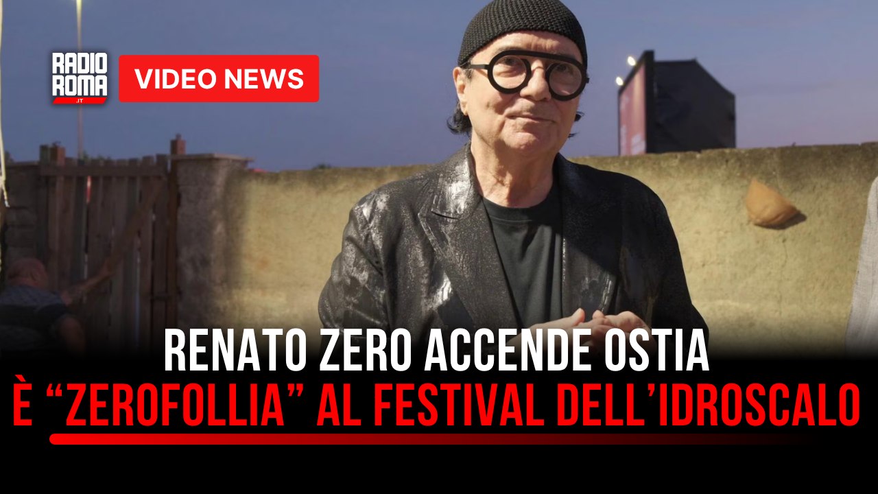 RENATO ZERO ACCENDE OSTIA: È ZEROFOLLIA AL FESTIVAL DELL’IDROSCALO