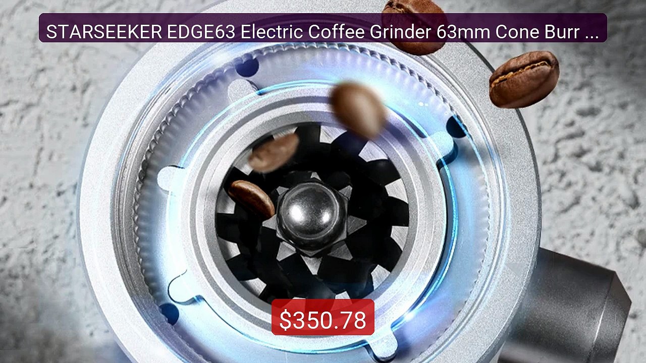 STARSEEKER EDGE63 Electric Coffee Grinder 63mm Cone Burr Es... -- Top Pick 2026 | Unbeatable Price!
