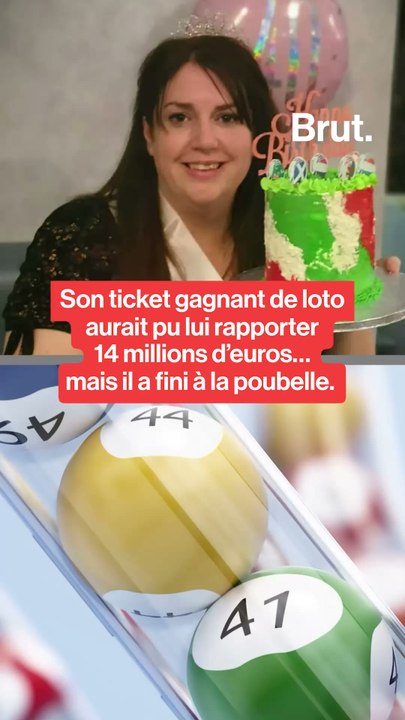 Son ticket gagnant de Loto aurait pu lui rapporter 14 millions d’euros… mais a fini à la poubelle.