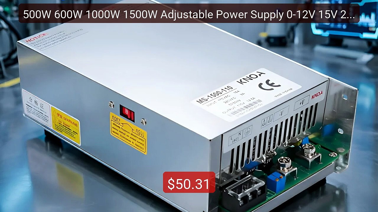 500W 600W 1000W 1500W Adjustable Power Supply 0-12V 15V 24V 3... -- Amazing Value 2026 | Must Have!