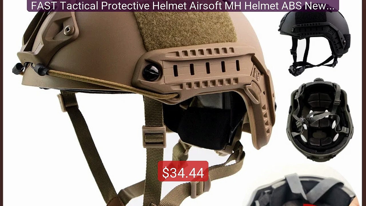 FAST Tactical Protective Helmet Airsoft MH Helmet ABS New Thi... -- Amazing Value 2026 | Must Have!