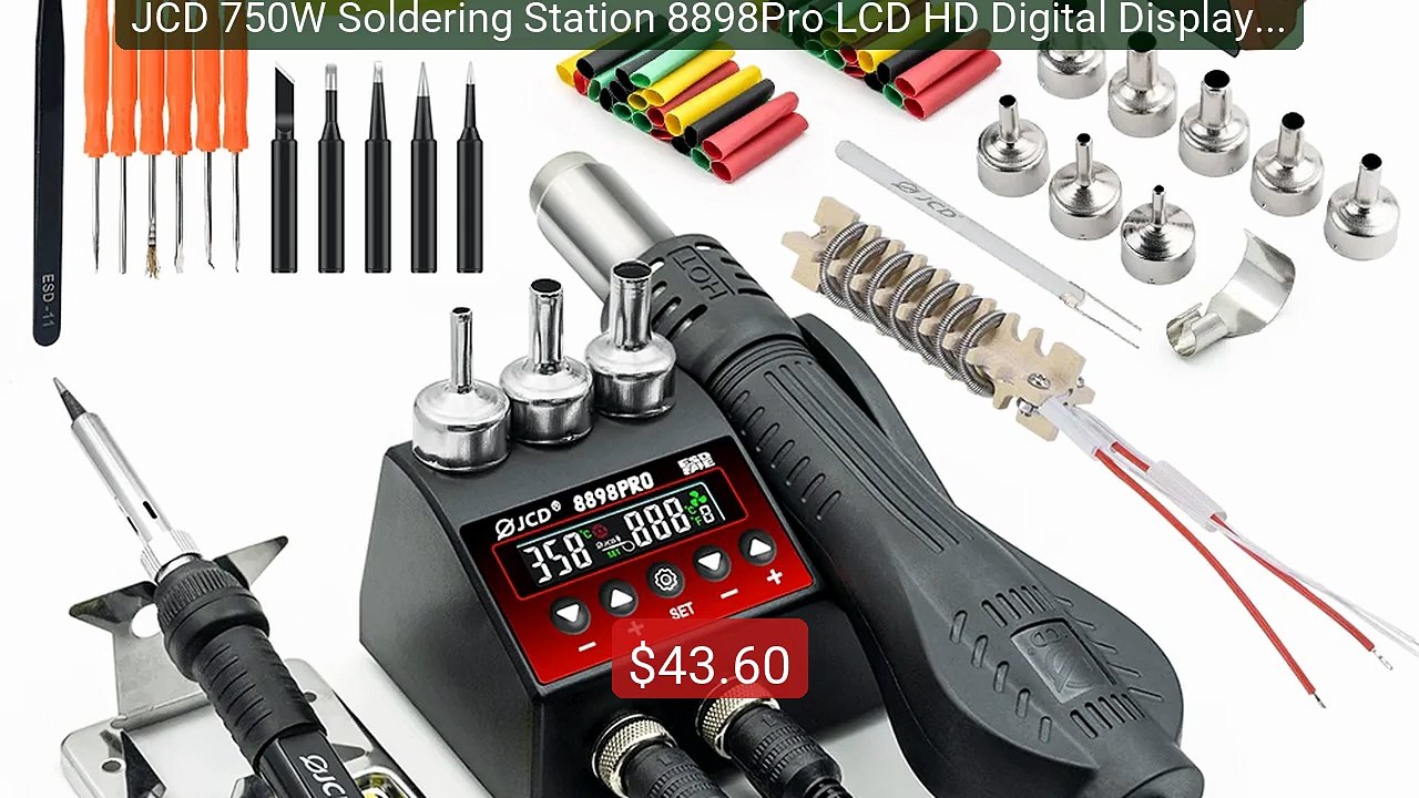 JCD 750W Soldering Station 8898Pro LCD HD Digital Display 2 in... -- Hot Deal 2026 | Limited Offer!