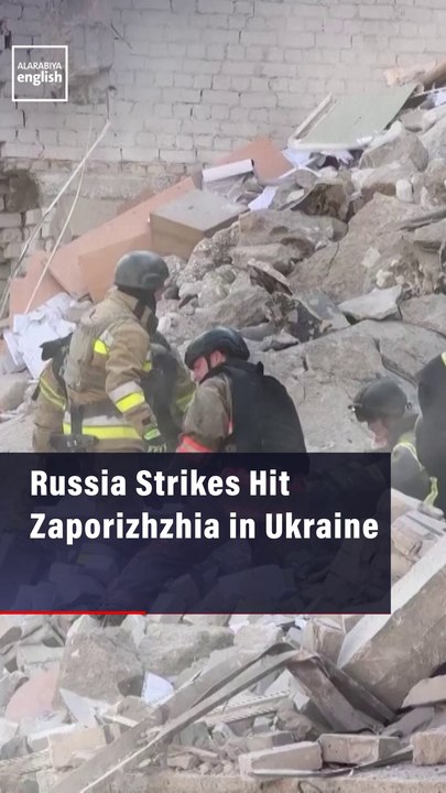 Russia Strikes Hit Zaporizhzhia in Ukraine